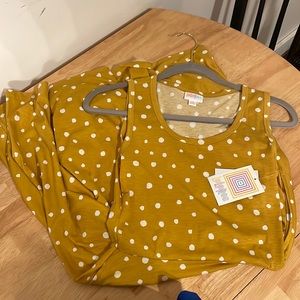 Lula Roe polka dot dress